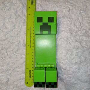 Minecraft Creeper Large-scale Pixelated Folding Hinged Green Block Figure Toy